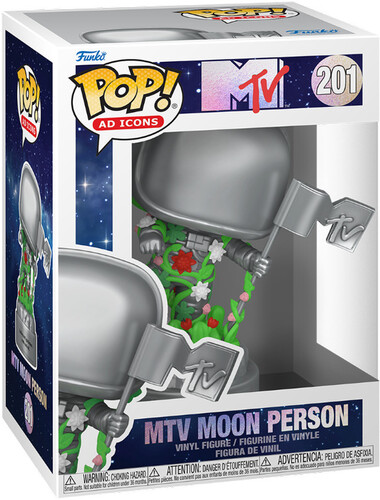 FUNKO POP! AD ICONS: MTV 40th - Moon Person (Vinyl Figure)