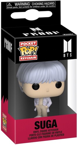 FUNKO POP! KEYCHAIN: BTS - Suga (Vinyl Figure)
