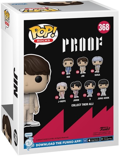 FUNKO POP! ROCKS: BTS - Jin (Vinyl Figure)