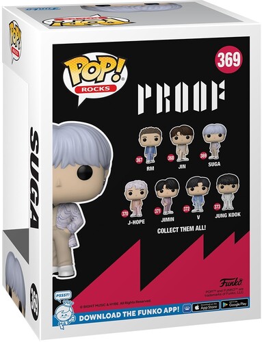 FUNKO POP! ROCKS: BTS - Suga (Vinyl Figure)