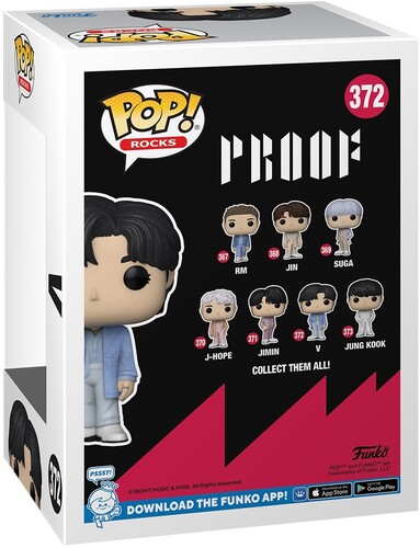 FUNKO POP! ROCKS: BTS - V (Vinyl Figure)