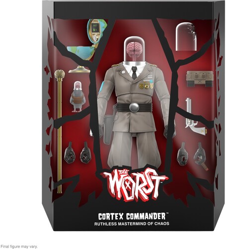 Super7 - The Worst Ultimates! Wave 3 - Cortex Commander (Large Item, Collectible, Figure, Action Figure)