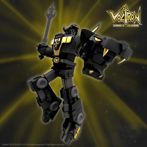 Super7 - Voltron - Ultimates! Wave 3 - Galaxy Black (Large Item, Collectible, Figure, Action Figure)