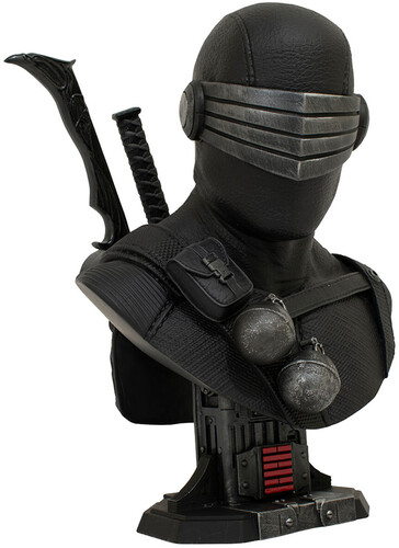 Diamond Select - G.I. Joe - Legends In 3D - Snake Eyes 1/2 Scale Bust (Statue, Collectible)