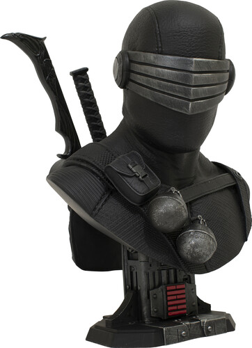 Diamond Select - G.I. Joe - Legends In 3D - Snake Eyes 1/2 Scale Bust (Statue, Collectible)