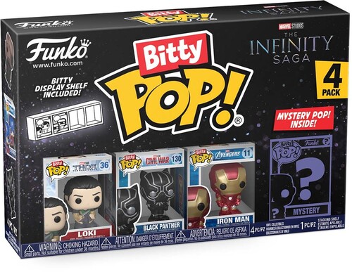 FUNKO BITTY POP!: Marvel- Loki 4PK (Vinyl Figure)