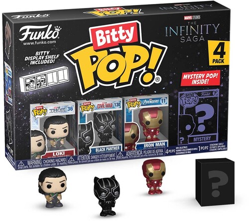 FUNKO BITTY POP!: Marvel- Loki 4PK (Vinyl Figure)