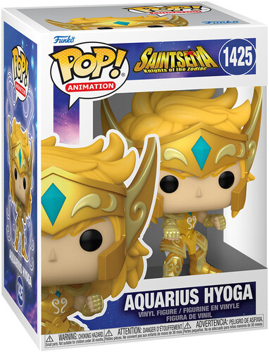 FUNKO POP! ANIMATION: Saint Seiya - Gold Aquarius Hyoga (Vinyl Figure)