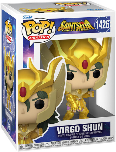 FUNKO POP! ANIMATION: Saint Seiya - Gold Virgo Shun (Vinyl Figure)