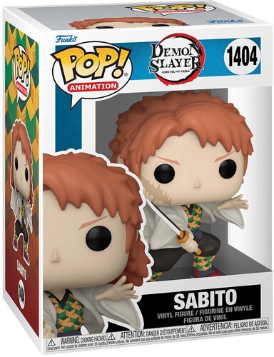 FUNKO POP! ANIMATION: Demon Slayer - Sabito (No Mask) (Vinyl Figure)