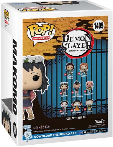 FUNKO POP! ANIMATION: Demon Slayer - Makomo(Flower Headdress) (Vinyl Figure)