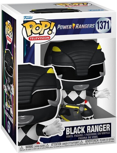 FUNKO POP! TELEVISION: Mighty Morphin Power Rangers 30th- Black Ranger (Vinyl Figure)