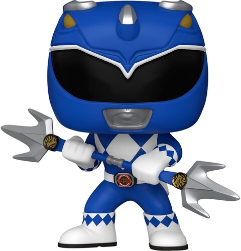 FUNKO POP! TELEVISION: Mighty Morphin Power Rangers 30th- Blue Ranger (Vinyl Figure)