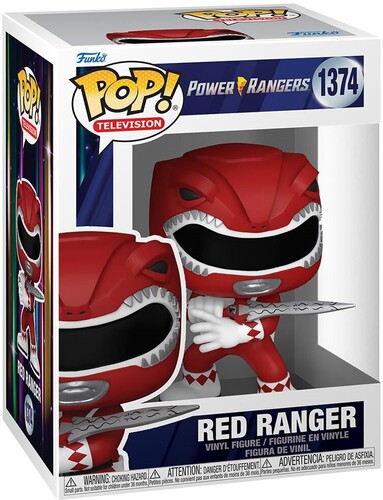 FUNKO POP! TELEVISION: Mighty Morphin Power Rangers 30th- Red Ranger (Vinyl Figure)