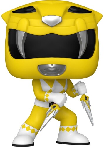 FUNKO POP! TELEVISION: Mighty Morphin Power Rangers 30th- Yellow Ranger (Vinyl Figure)