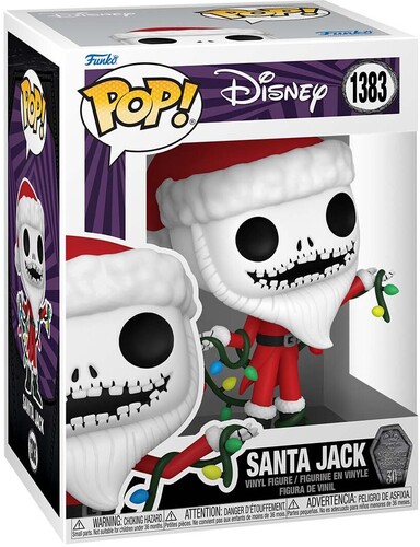 FUNKO POP! DISNEY: The Nightmare Before Christmas 30th- Santa Jack (Vinyl Figure)