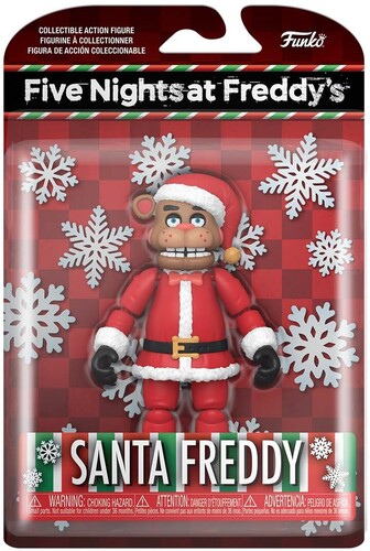 FUNKO ACTION FIGURE: Five Nights at Freddy's - Holiday Freddy (Vinyl Figure)