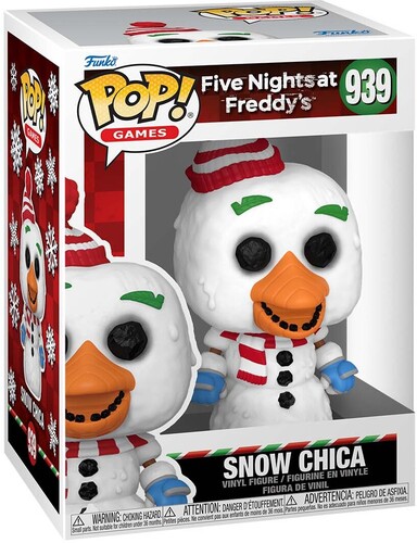 FUNKO POP! GAMES: Five Nights at Freddy's - Holiday Chica (Vinyl Figure)