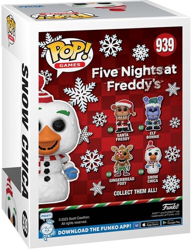 FUNKO POP! GAMES: Five Nights at Freddy's - Holiday Chica (Vinyl Figure)