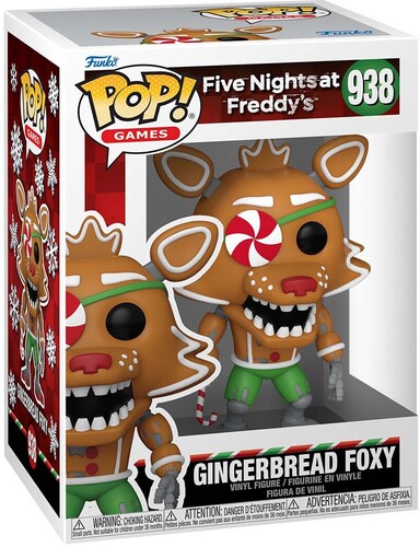 FUNKO POP! GAMES: Five Nights at Freddy's - Gingerbread Foxy (Vinyl Figure)