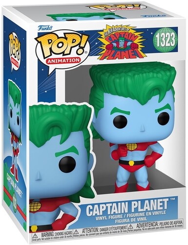 FUNKO POP! TELEVISION: Captain Planet- Captain Planet (Vinyl Figure)