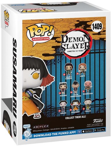 FUNKO POP! ANIMATION: Demon Slayer- Susamaru (Styles May Vary) (Vinyl Figure)