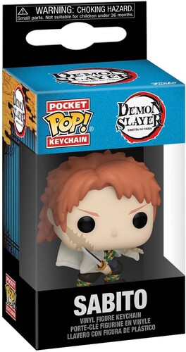FUNKO POP! KEYCHAIN: Demon Slayer- Sabito(No Mask) (Vinyl Figure)