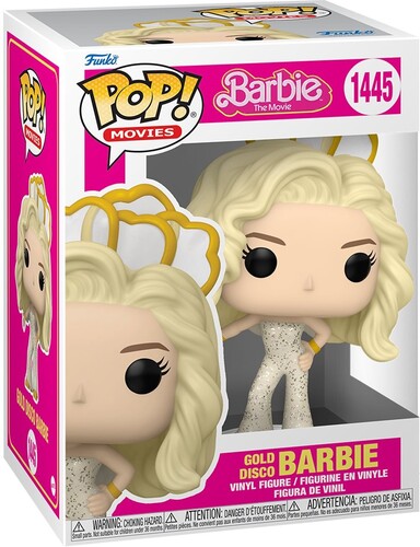 FUNKO POP! MOVIES: Barbie- Gold Disco Barbie (Vinyl Figure)