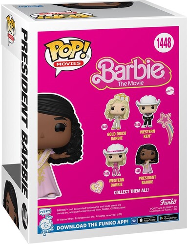 FUNKO POP! MOVIES: Barbie- President Barbie (Vinyl Figure)