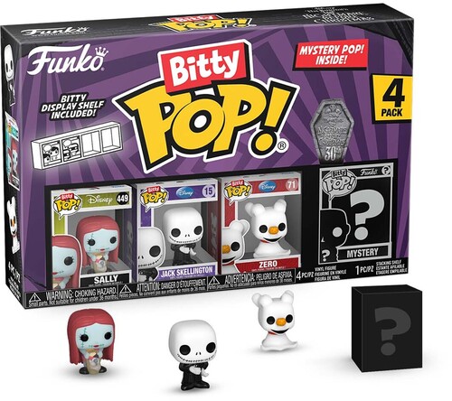 FUNKO BITTY POP!: The Nightmare Before Christmas- Sally 4PK (Vinyl Figure)