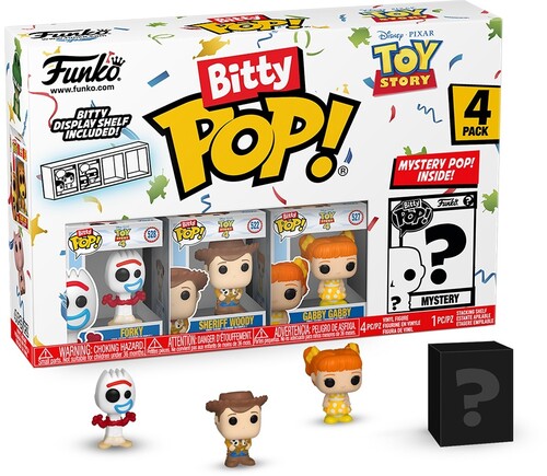FUNKO BITTY POP!: Toy Story- Forky 4PK (Vinyl Figure)