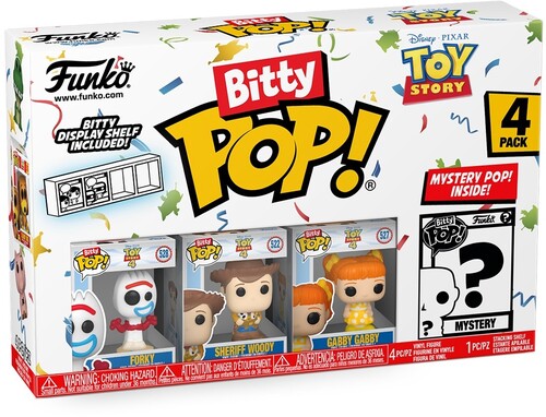 FUNKO BITTY POP!: Toy Story- Forky 4PK (Vinyl Figure)