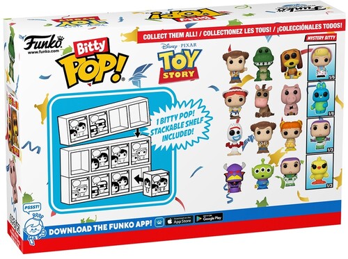 FUNKO BITTY POP!: Toy Story- Forky 4PK (Vinyl Figure)