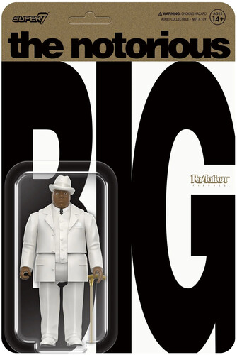 Super7 - The Notorious B.I.G. - ReAction Wave 3 - Biggie In Suit (Collectible, Figure, Action Figure)
