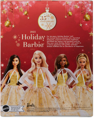 Mattel - 2023 Holiday Doll (Blonde Hair) (Large Item, Collectible, Limited Edition, Doll)