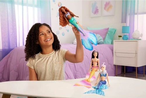Mattel - Disney The Little Mermaid Ariel and Sisters Doll Set (Large Item, Doll)