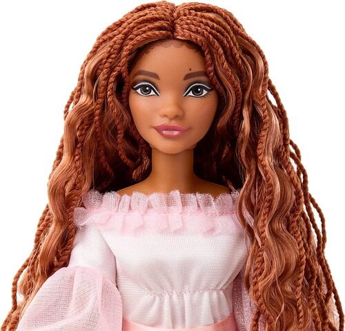 Mattel - Disney The Little Mermaid Ariel Doll with Pink Dress (Large Item, Doll)
