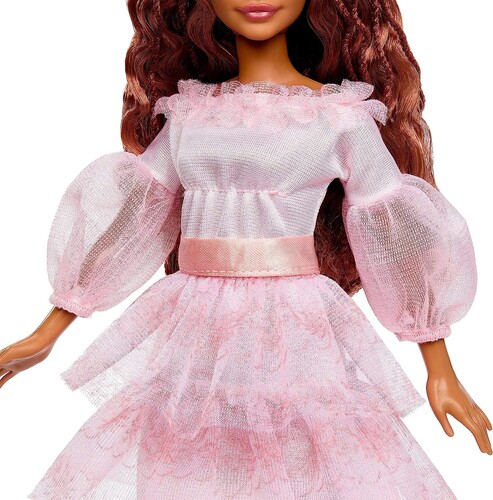 Mattel - Disney The Little Mermaid Ariel Doll with Pink Dress (Large Item, Doll)