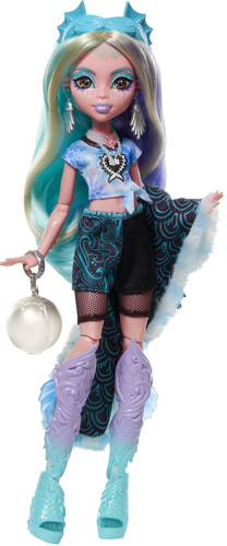 Mattel - Monster High Skulltimate Secrets: Fearidescent Lagoona Blue (Large Item, Doll)