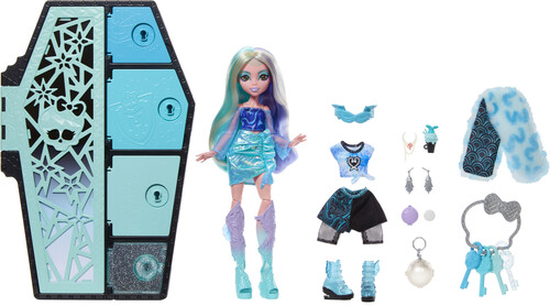 Mattel - Monster High Skulltimate Secrets: Fearidescent Lagoona Blue (Large Item, Doll)