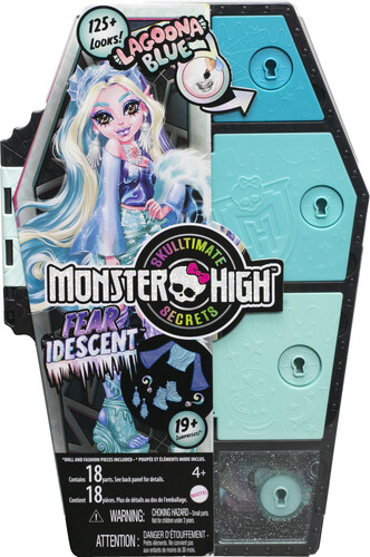 Mattel - Monster High Skulltimate Secrets: Fearidescent Lagoona Blue (Large Item, Doll)