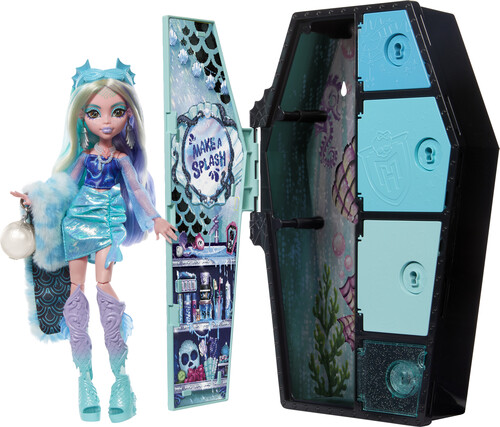 Mattel - Monster High Skulltimate Secrets: Fearidescent Lagoona Blue (Large Item, Doll)
