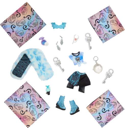 Mattel - Monster High Skulltimate Secrets: Fearidescent Lagoona Blue (Large Item, Doll)