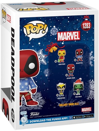 FUNKO POP! MARVEL: Holiday- Deadpool(SWTR) (Vinyl Figure)