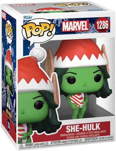 FUNKO POP! MARVEL: Holiday- She-Hulk (Vinyl Figure)