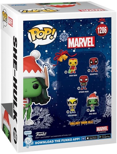 FUNKO POP! MARVEL: Holiday- She-Hulk (Vinyl Figure)