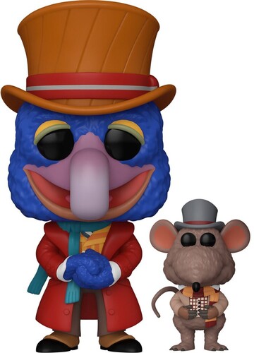 FUNKO POP!&BUDDY: Muppets Christmas Carol - Charles Dickens with RIzzo (Vinyl Figure)