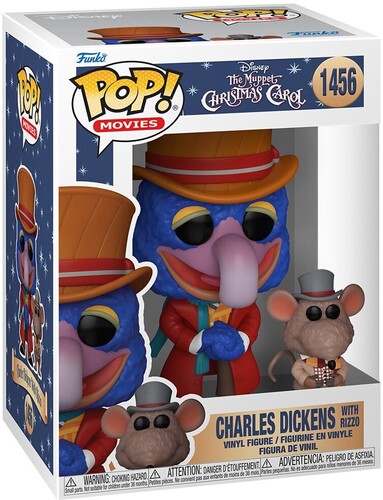 FUNKO POP!&BUDDY: Muppets Christmas Carol - Charles Dickens with RIzzo (Vinyl Figure)