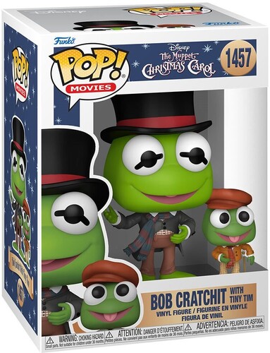 FUNKO POP!&BUDDY: Muppets Christmas Carol - Bob Cratchit with Tiny Tim (Vinyl Figure)