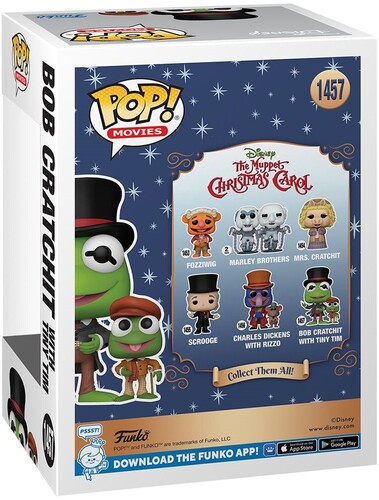 FUNKO POP!&BUDDY: Muppets Christmas Carol - Bob Cratchit with Tiny Tim (Vinyl Figure)